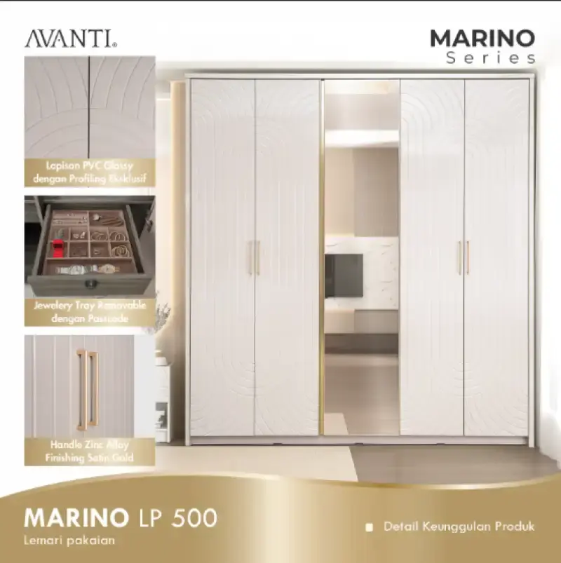LEMARI PAKAIAN 5P -MARINO LP 500